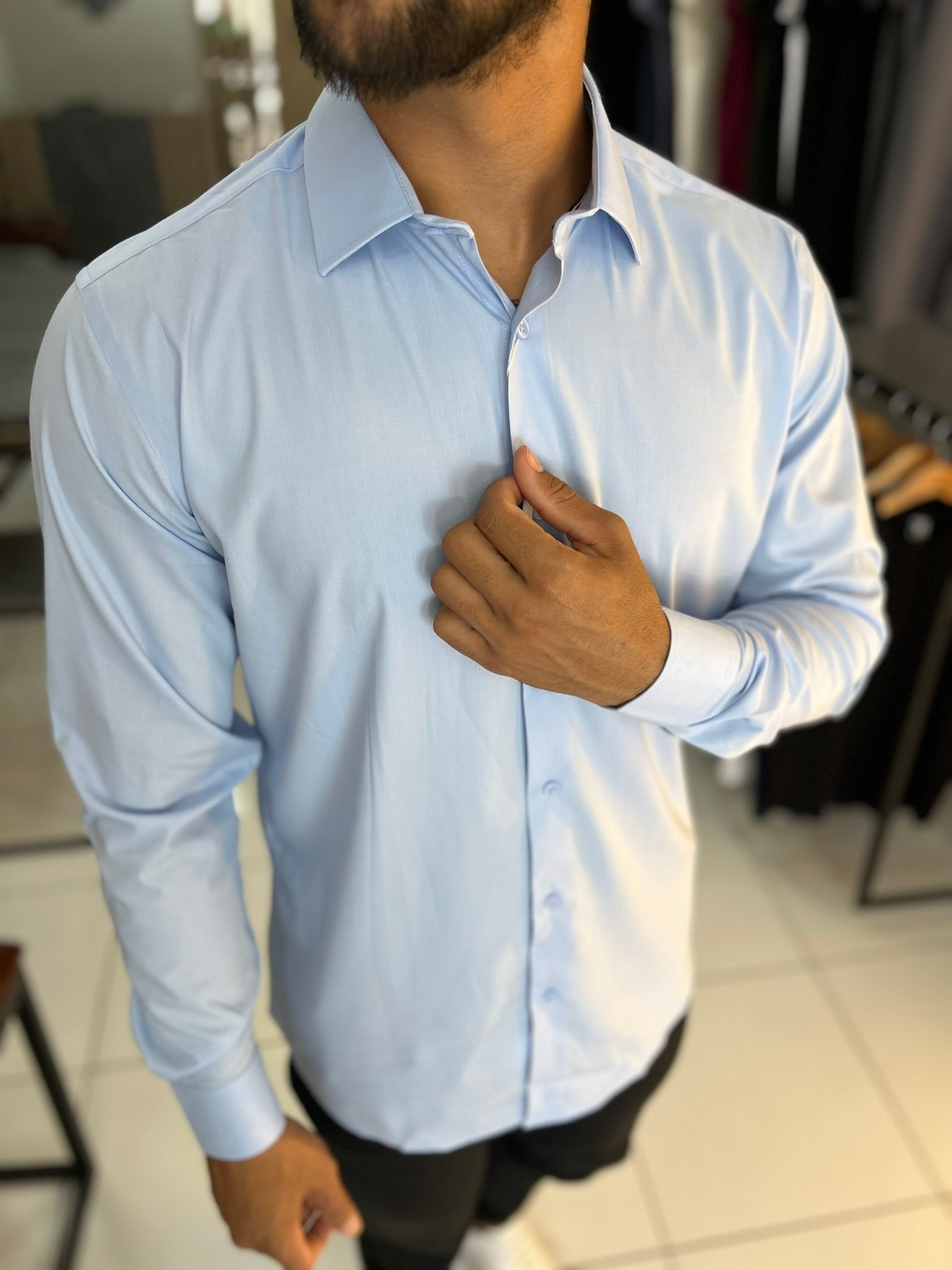 CAMISARIA MANGA LONGA TEC