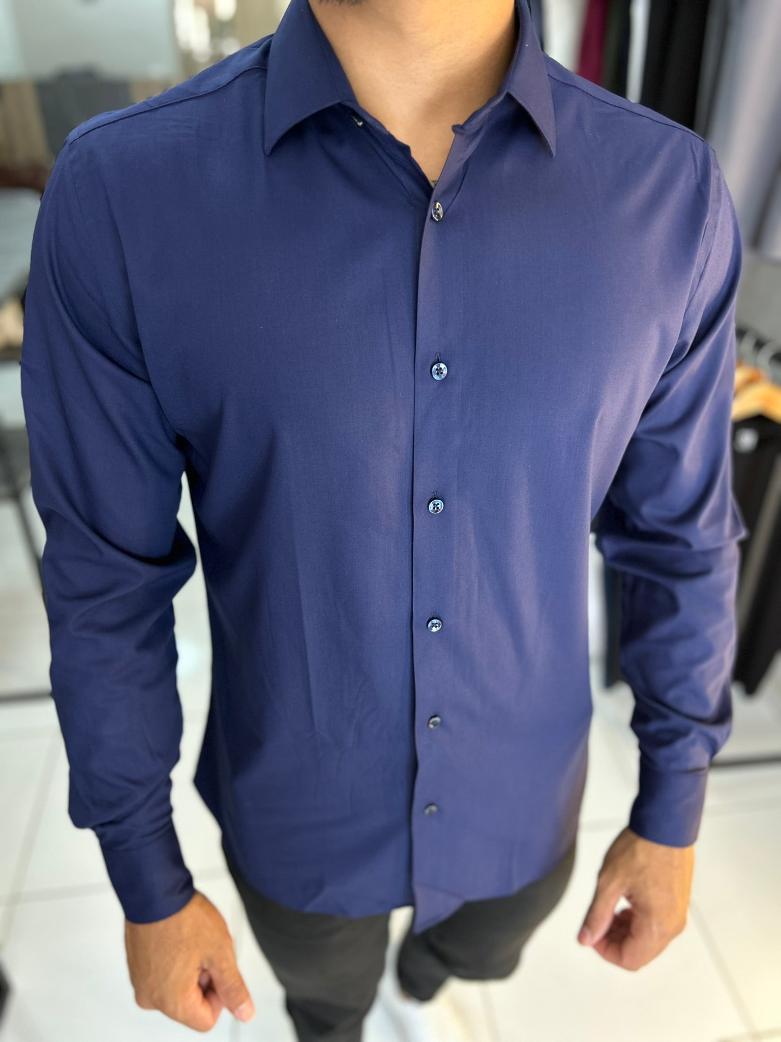 CAMISARIA MANGA LONGA TEC