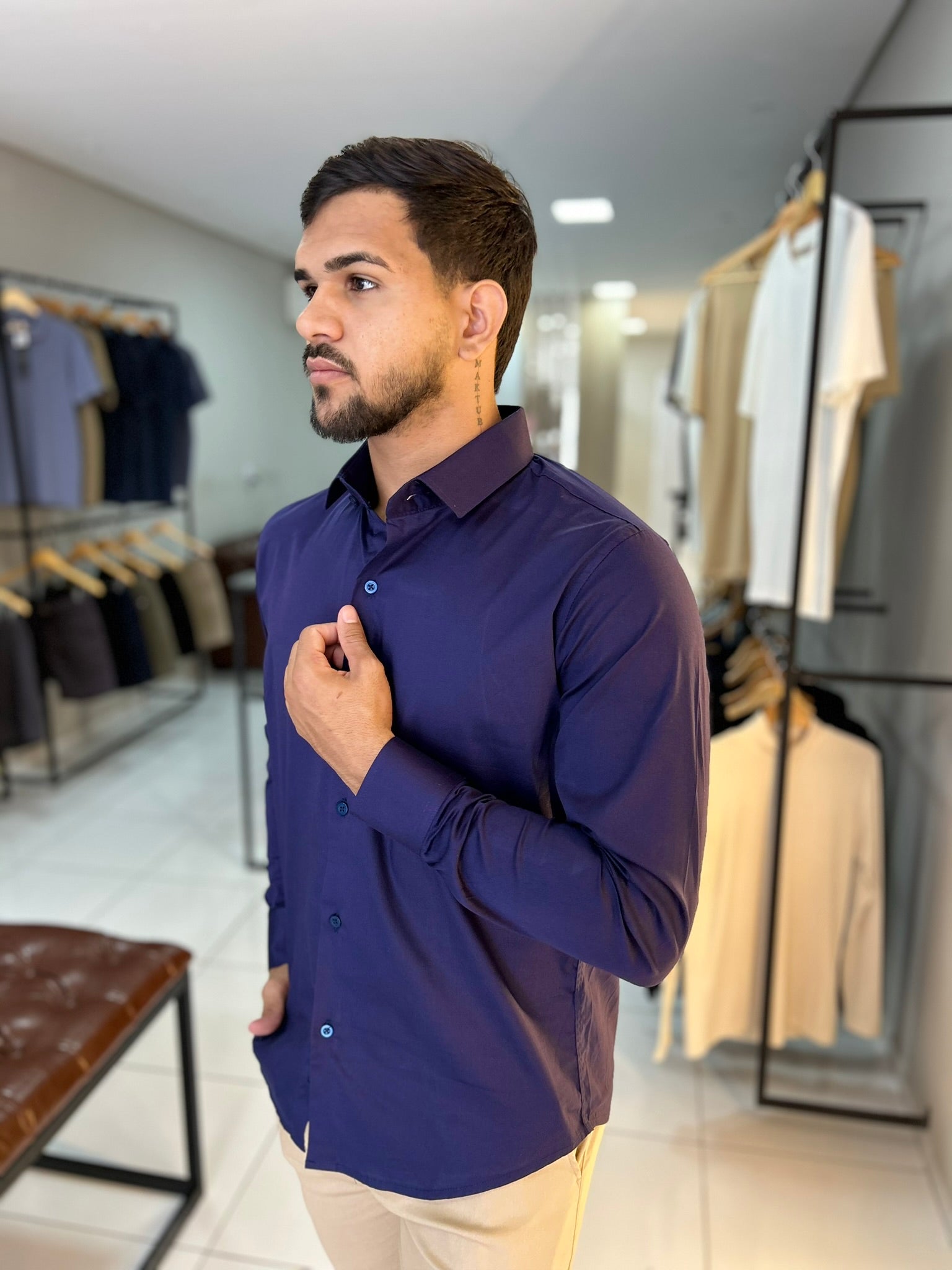 CAMISARIA MANGA LONGA