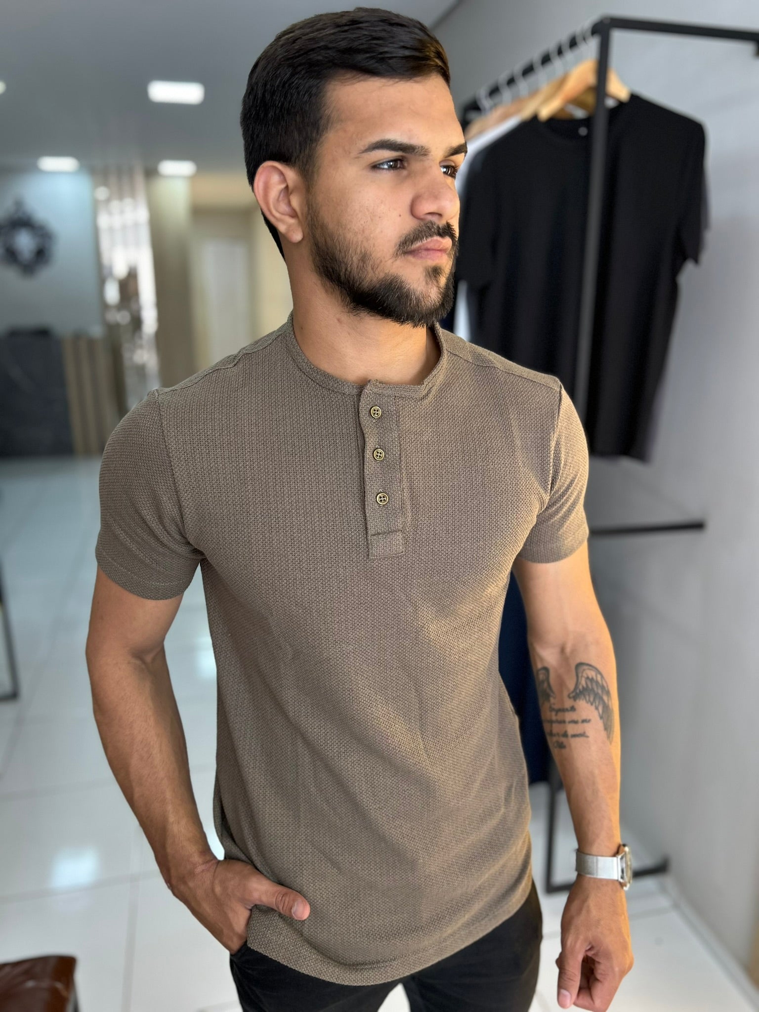 CAMISA HENLEY EMPÓRIO