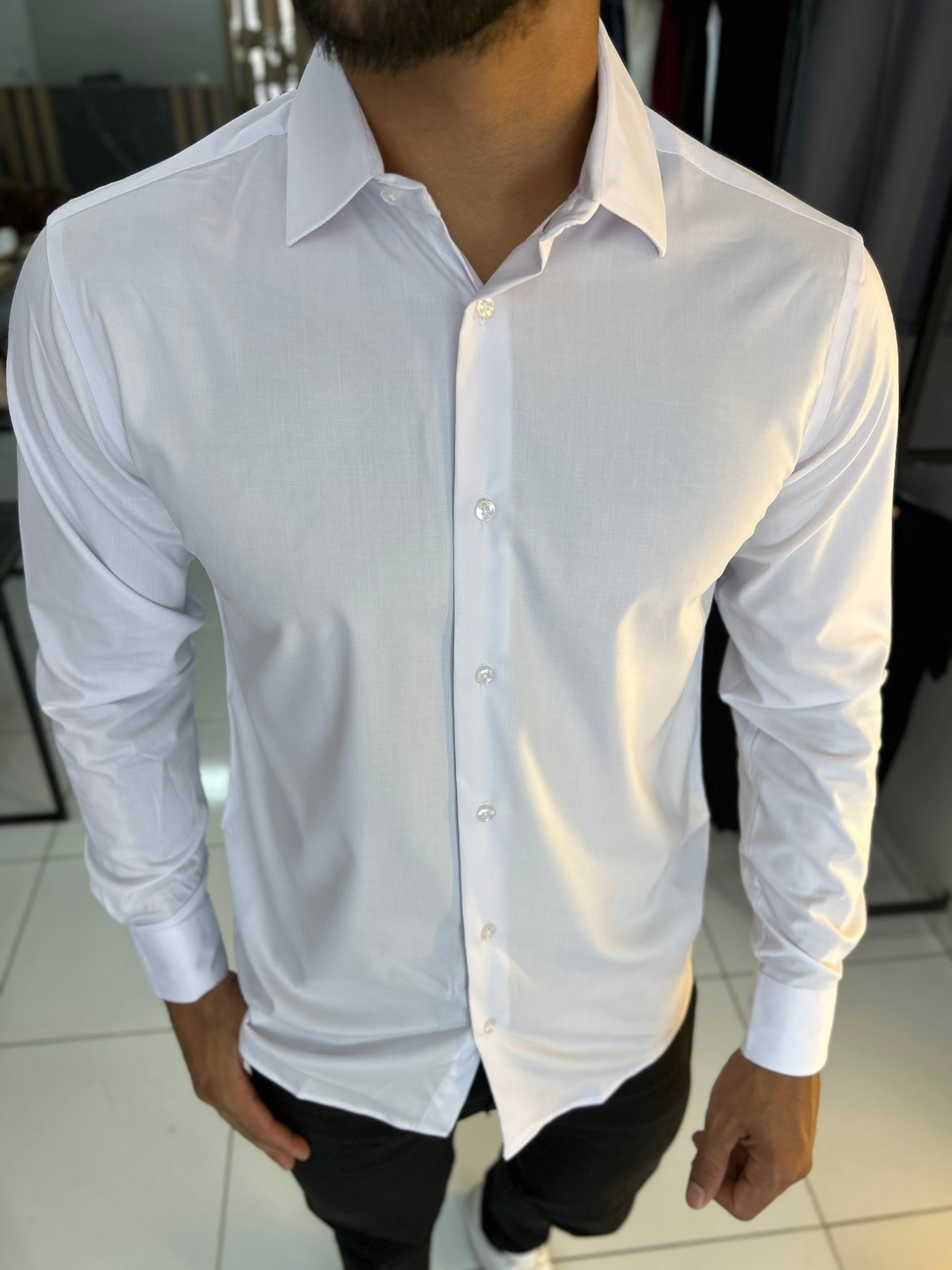 CAMISARIA MANGA LONGA TEC