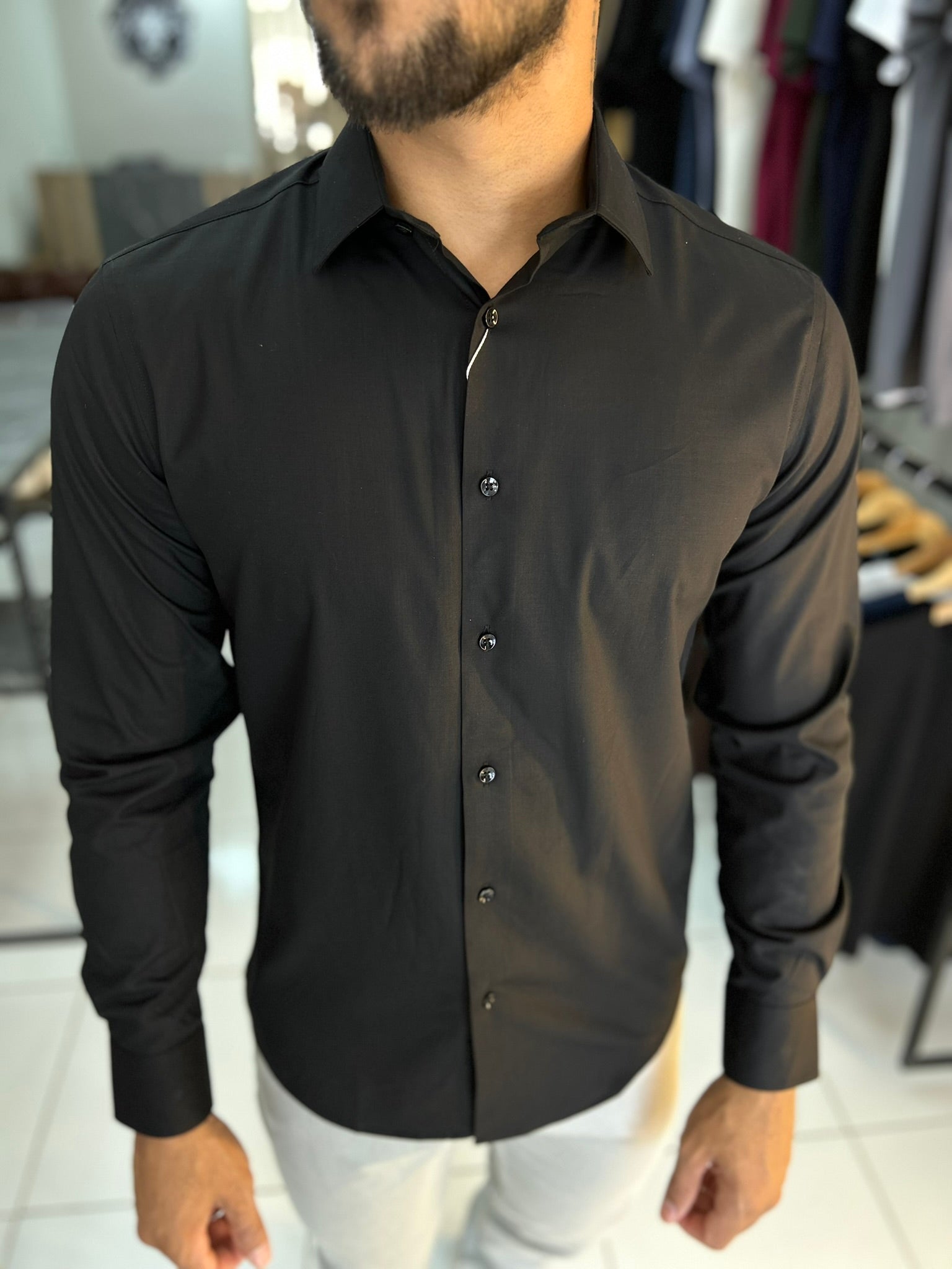 CAMISARIA MANGA LONGA TEC